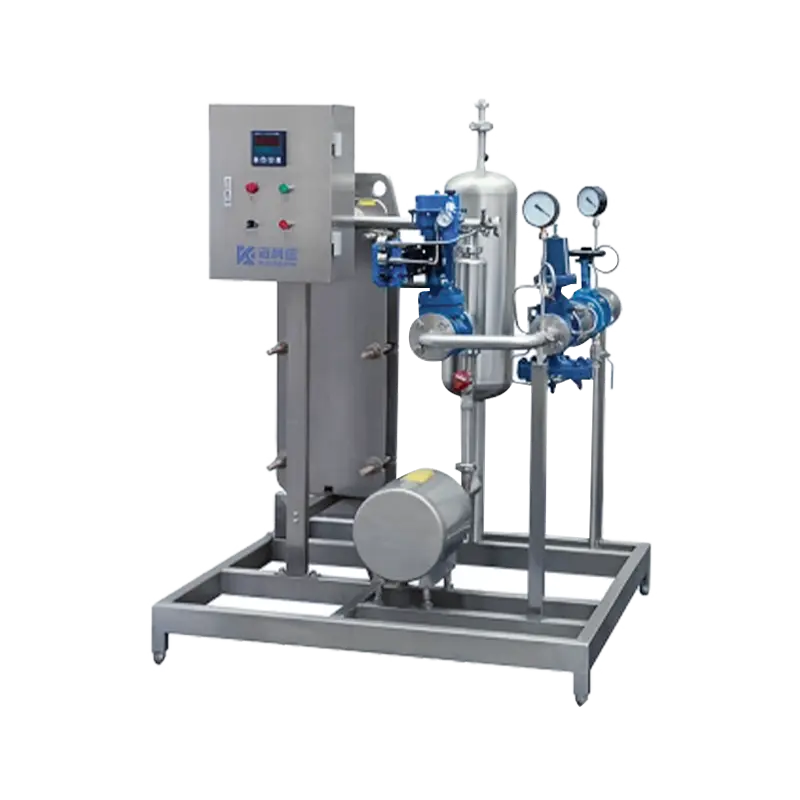 Plate Pasteurizer Complete Skid Plate Pasteurizer Complete Skid