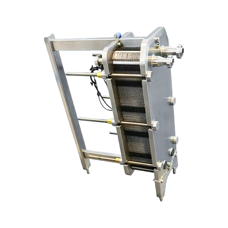 Plate Pasteurizer Complete Skid Plate Pasteurizer Complete Skid