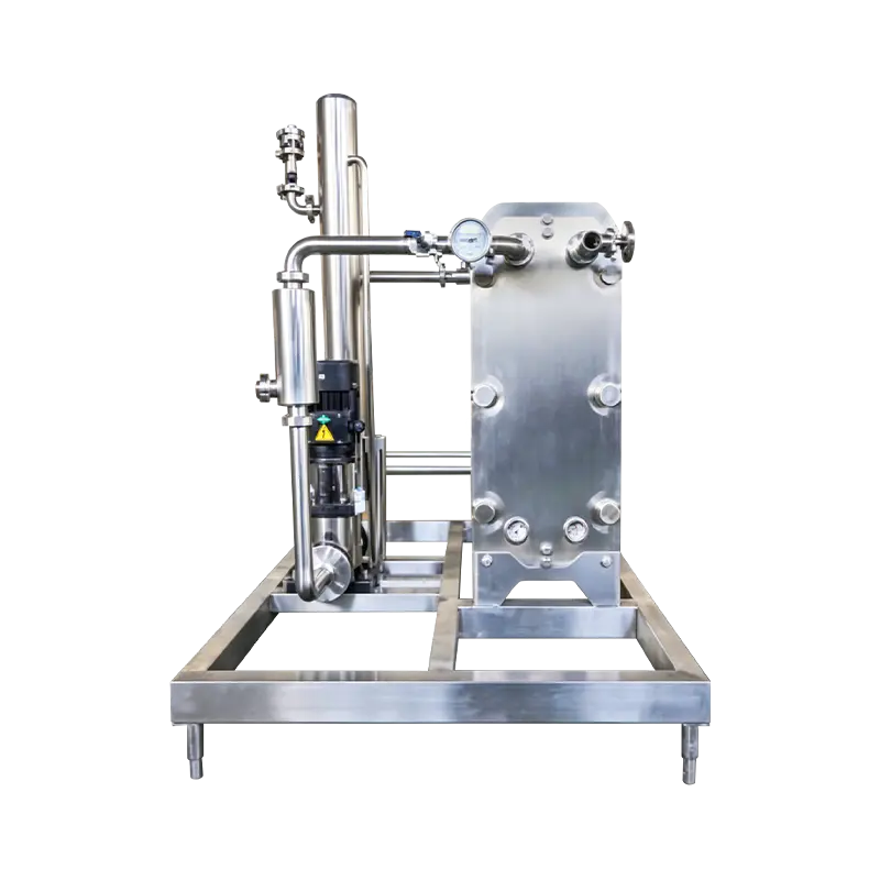 Plate Pasteurizer Complete Skid Plate Pasteurizer Complete Skid